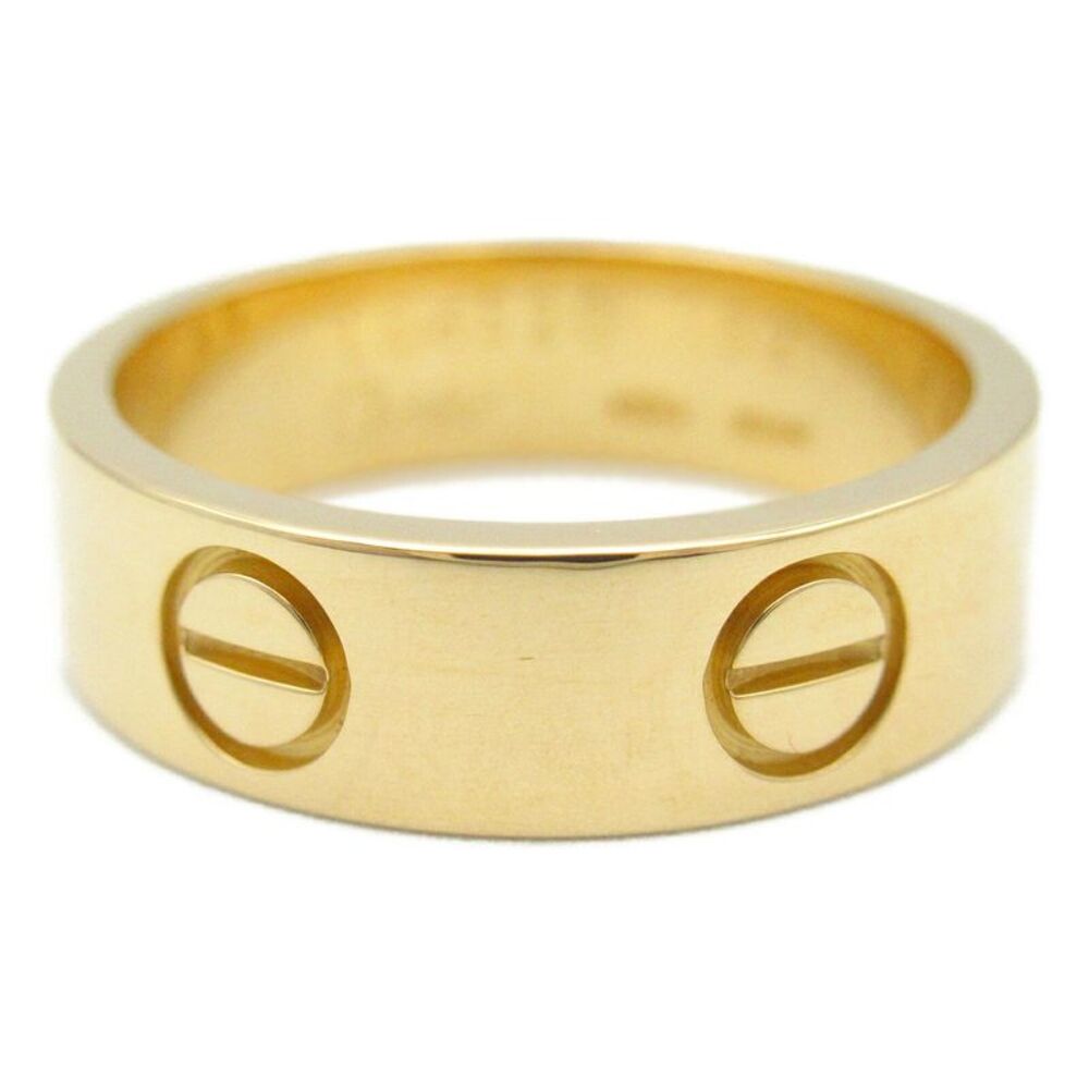 Cartier Love Ring K18 Yellow Gold Jewelry - Picture 2 of 6